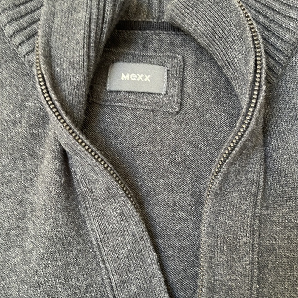 Mexx charcoal grey front half sweater - Picture 2 of 5